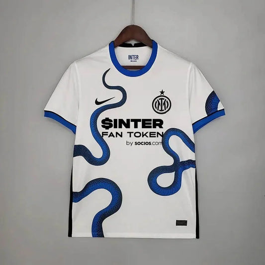 Internazionale Milan Football Jersey White 2021/2022 1:1 Away