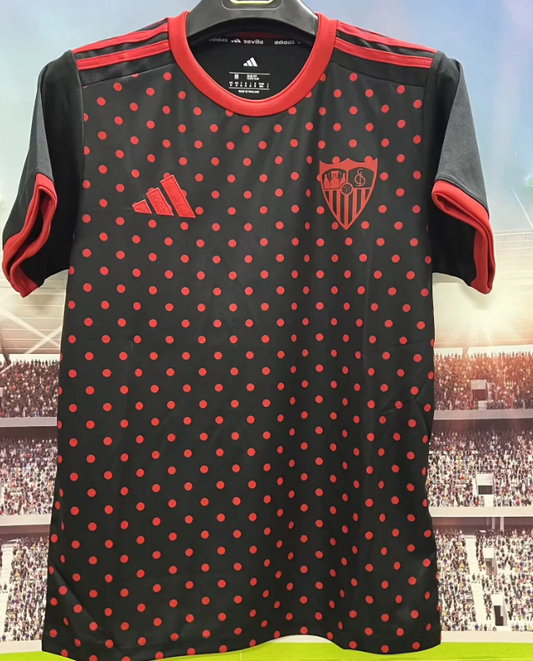 2025/2026 Sevilla Training Suit black Football Shirt 1:1