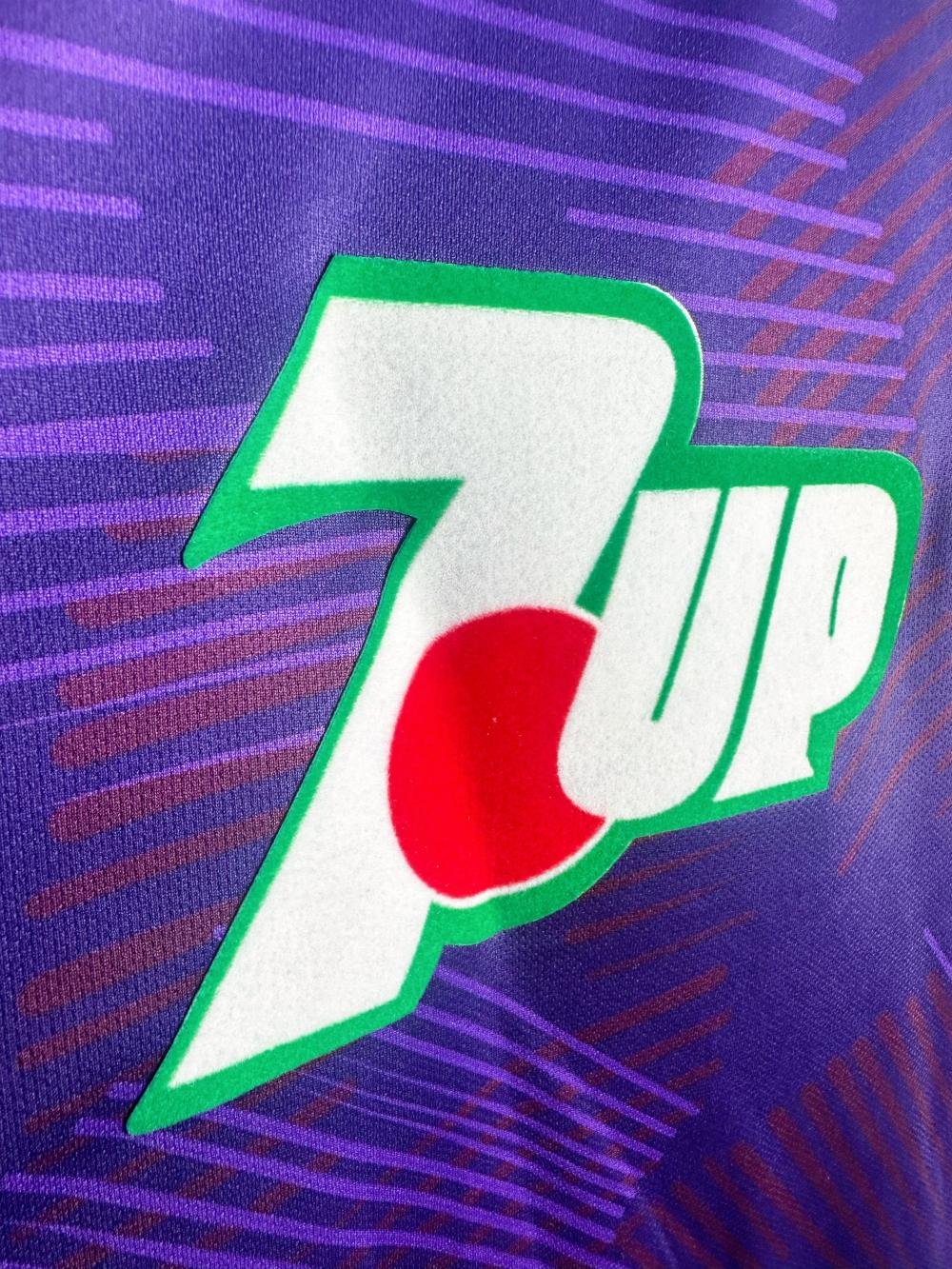 1992/1993 Retro Long Sleeve Fiorentina Home Soccer Jersey 1:1