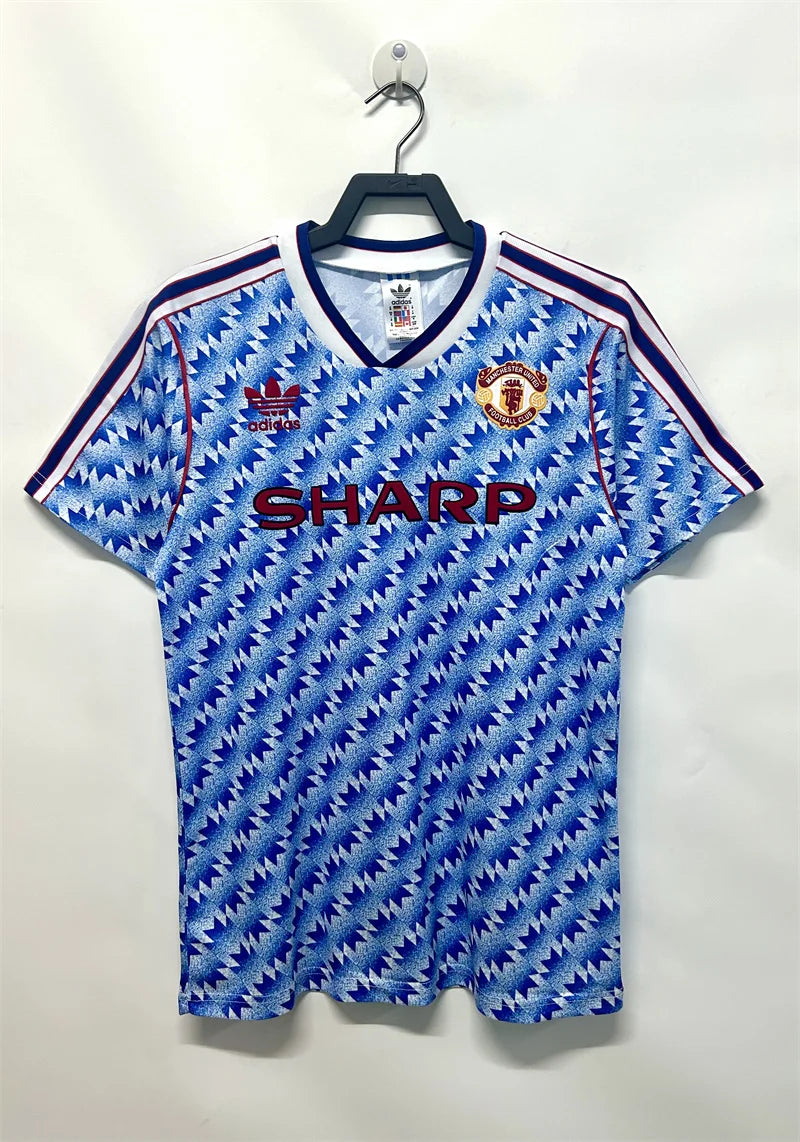 1990/1992 Retro Manchester United Away Football Shirt 1:1