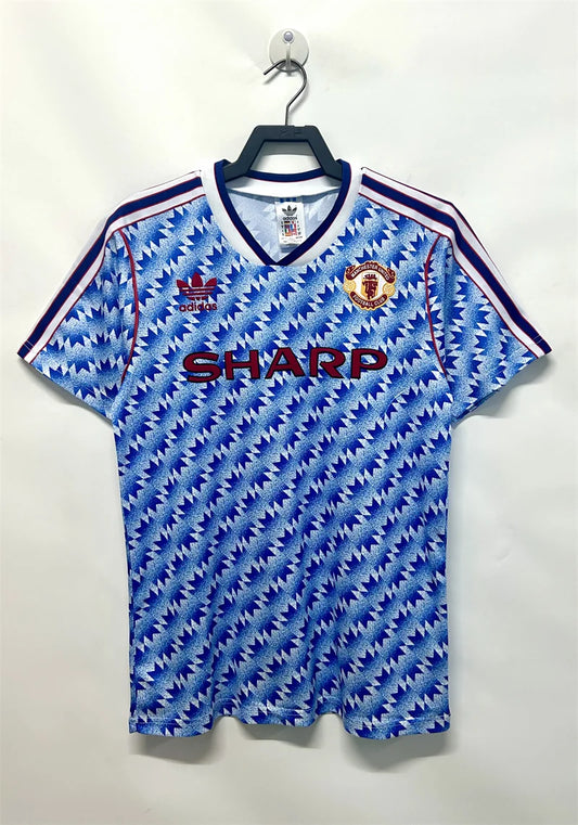 1990/1992 Retro Manchester United Away Football Shirt 1:1