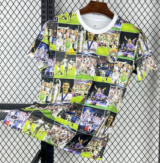 2025/2026 Real Madrid Ronaldo Champion Edition Football Jersey 1:1