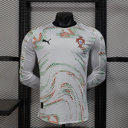 2025/2026 Player Version Long Sleeves Portugal Away Football Jersey 1:1