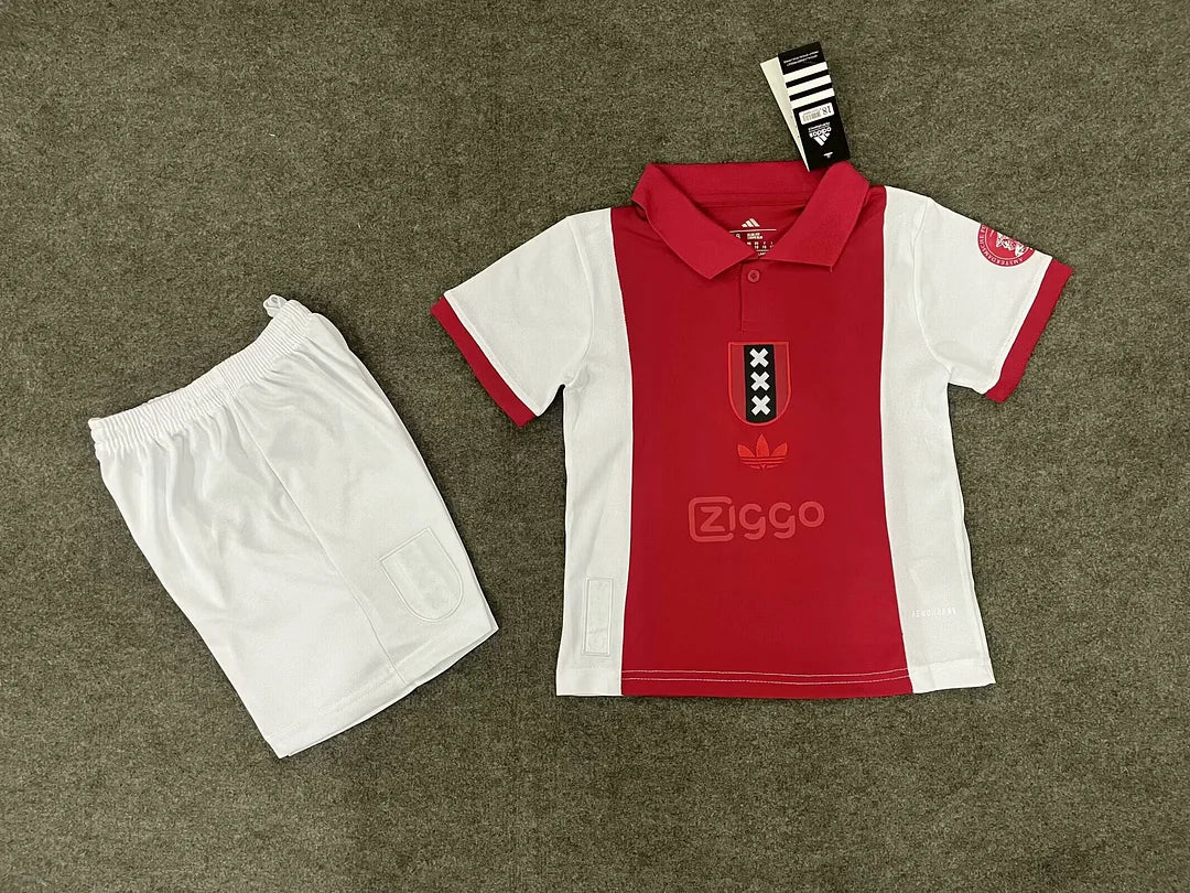 2025/2026 Ajax Commemorative Edition Football Shirt 1:1 Kids Size