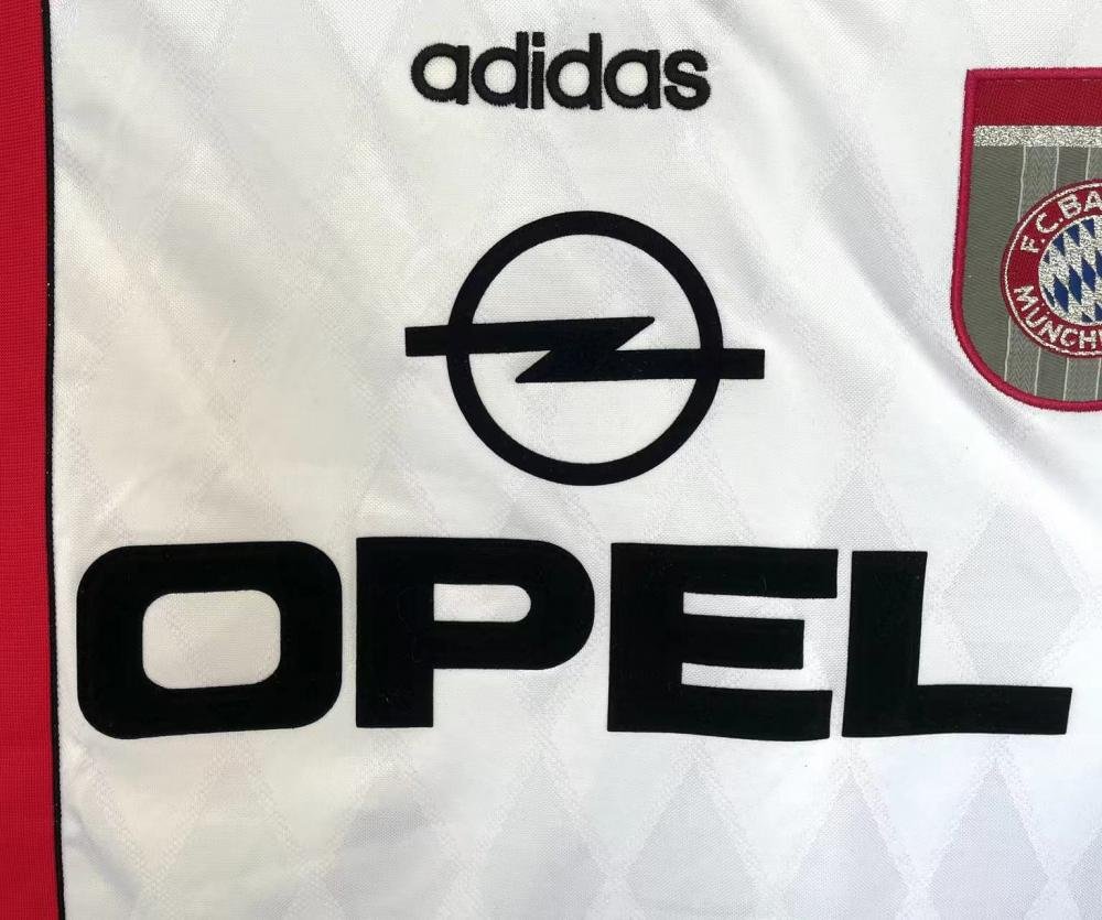 1997/1998 Retro Bayern Munich Away Football Jersey 1:1