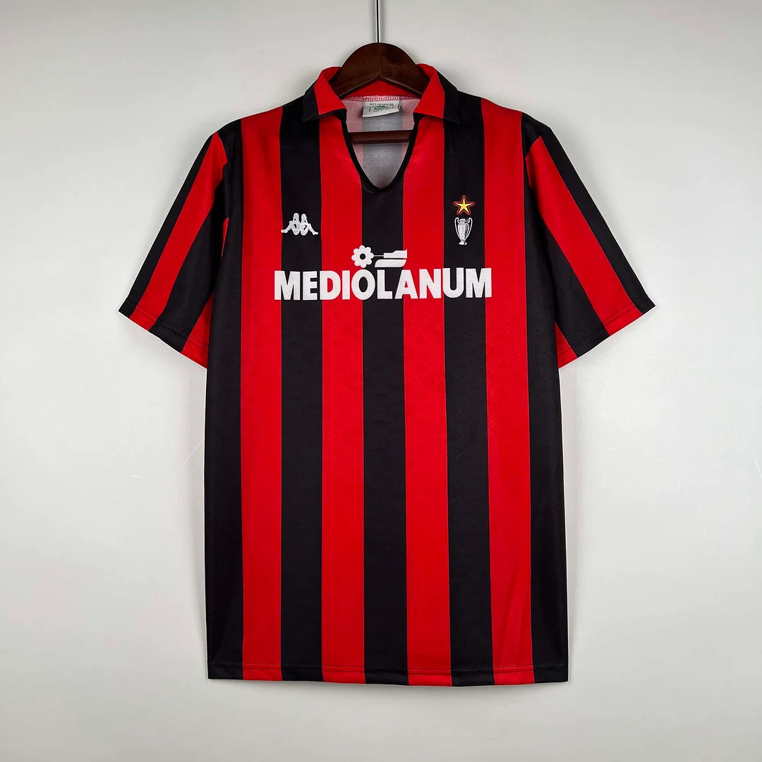 1989/1990 Retro AC Milan Home Football Shirt 1:1