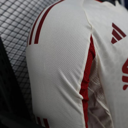 2025/2026 Long Sleeve Player Version Liverpool Away Football Shirt 1:1