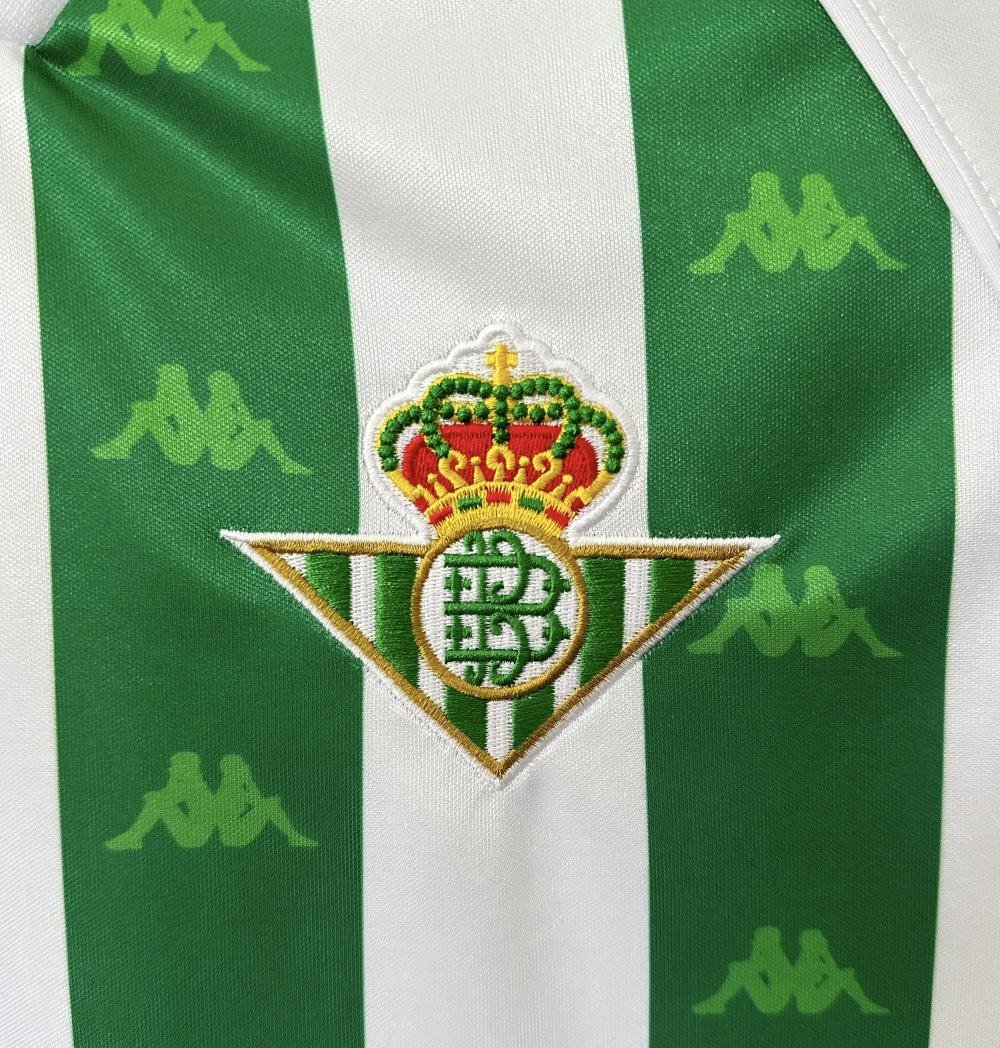 1995/1997 Retro Real Betis Home Football Jersey Long Sleeve 1:1