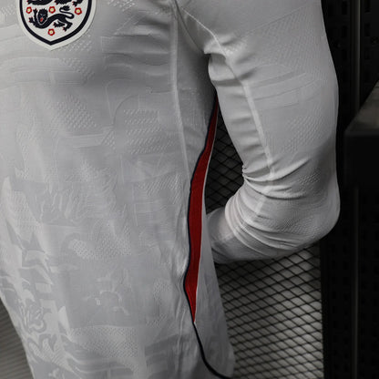 2026 Long Sleeve Player Version England Home Football Jersey 1:1