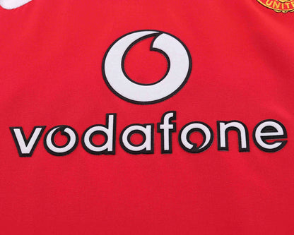 2002-2004 Retro Manchester United Home Football Shirt 1:1 Kids Size