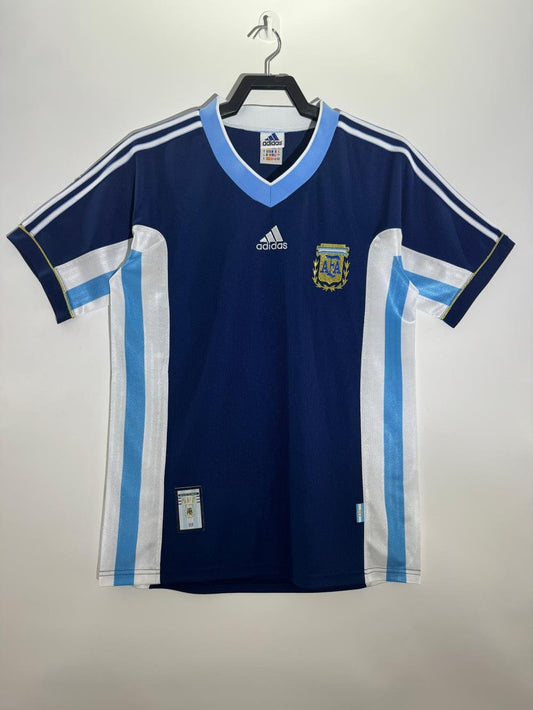 1998 Retro Argentina National Team Away Jersey 1:1