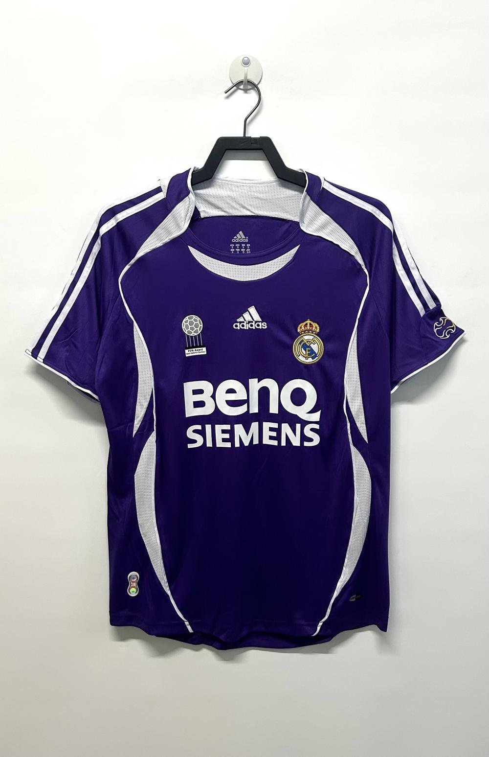 2006/2007 Retro Real Madrid Away Football Jersey 1:1