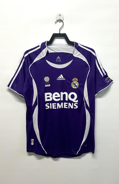 2006/2007 Retro Real Madrid Away Football Jersey 1:1