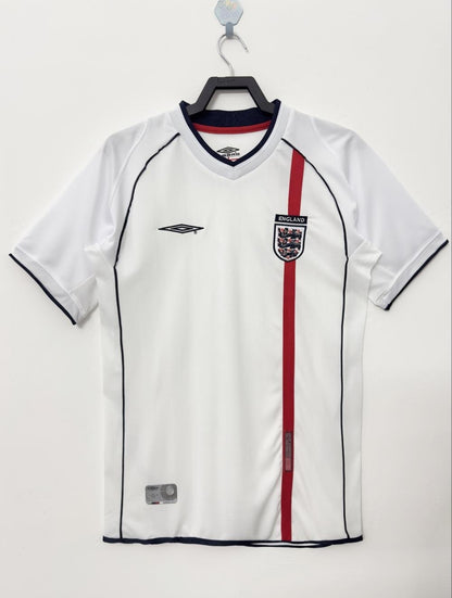 2002 Retro England Home Soccer Jersey 1:1