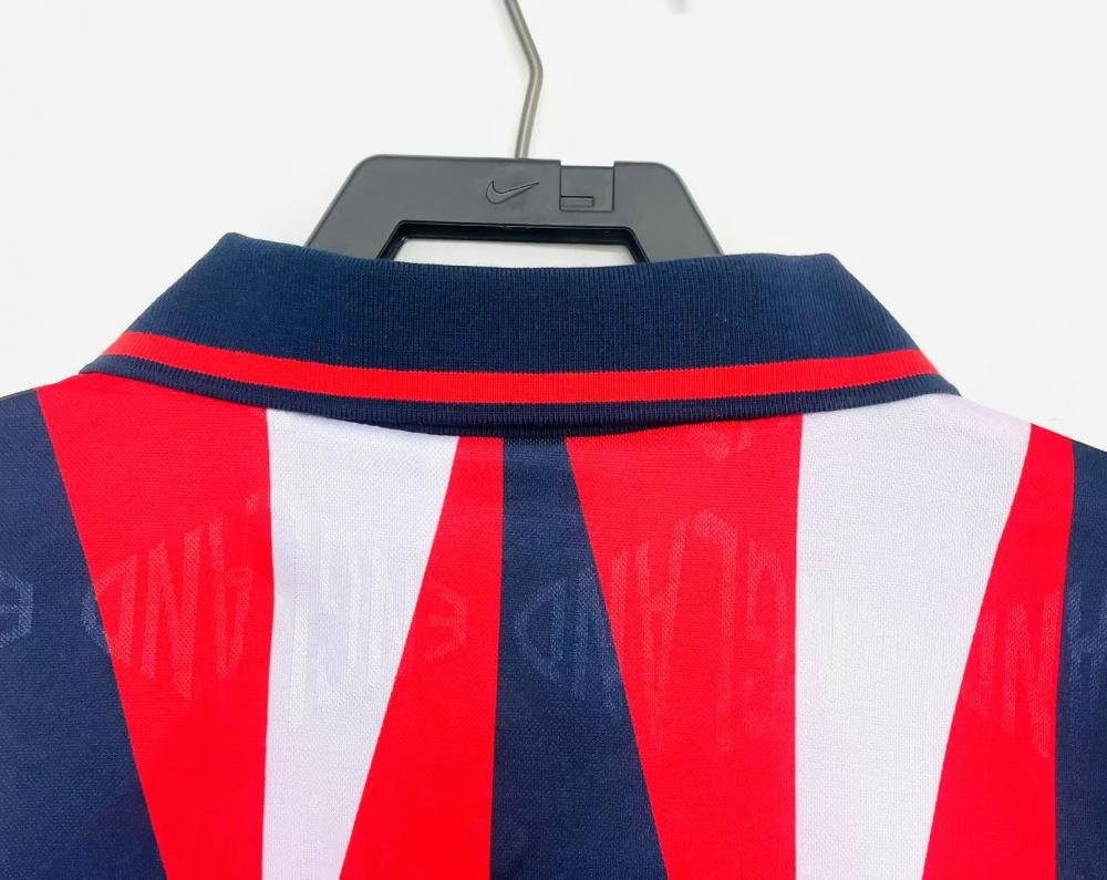 1992 Retro England Away Soccer Jersey 1:1