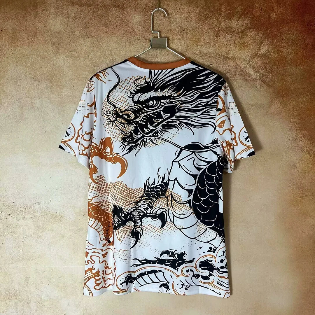 2025/2026 Real Madrid Black and white orange dragon Special Edition Football Jersey 1:1