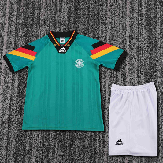 1992 Retro Germany Away Football Shirt 1:1 Kids Size