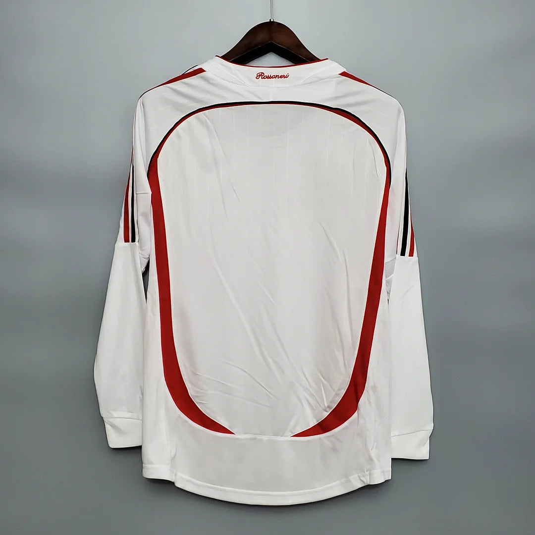 2006/2007 Retro Long Sleeve AC Milan Away Football Shirt 1:1