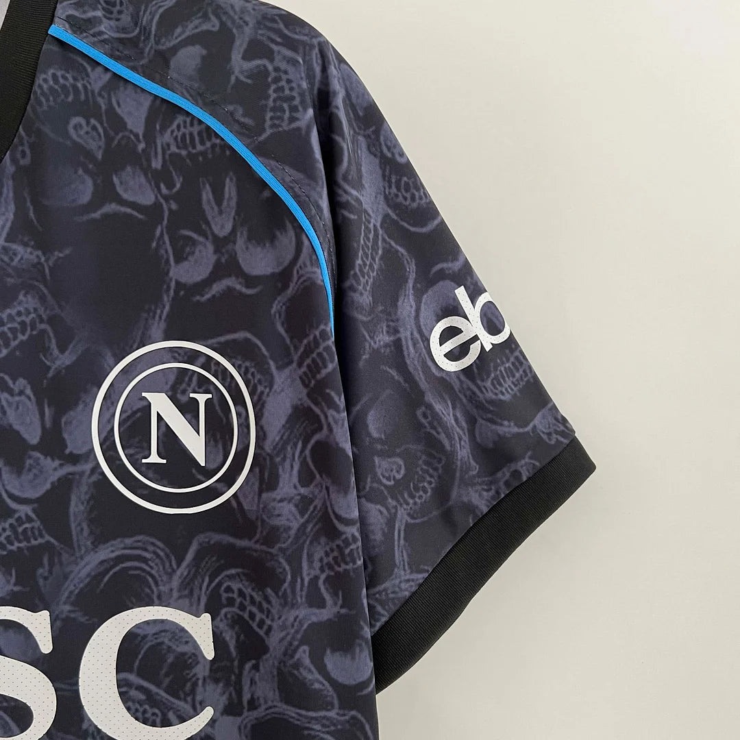 2023/2024 Napoli Halloween Special Edition Black Soccer Jersey 1:1