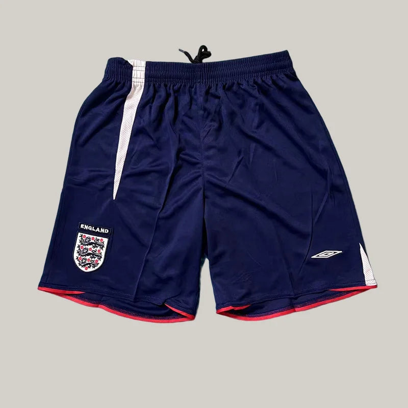 2006 Retro England Home Football Shorts 1:1