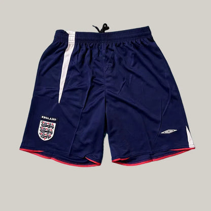 2006 Retro England Home Football Shorts 1:1