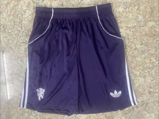 2025/2026 Manchester United Blue Purple Shorts 1:1