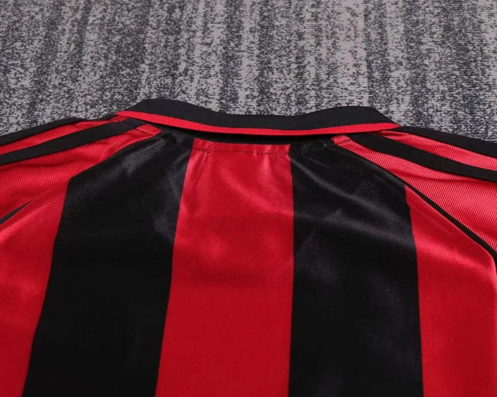 1998-1999 Retro AC Milan Home Football Shirt 1:1 Kids Size