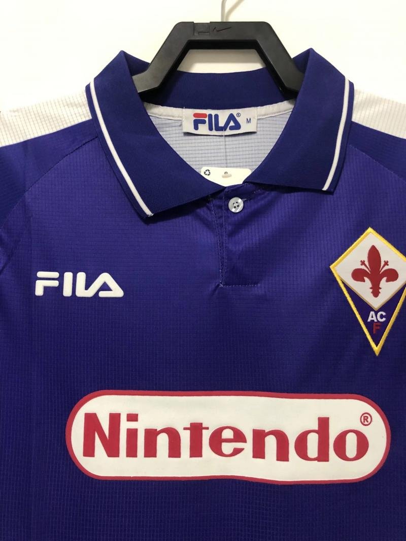 1998/1999 Retro Fiorentina Home Soccer Jersey 1:1