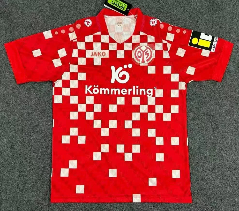 2024-2025 FSV Mainz 05 Home Football Jersey 1:1