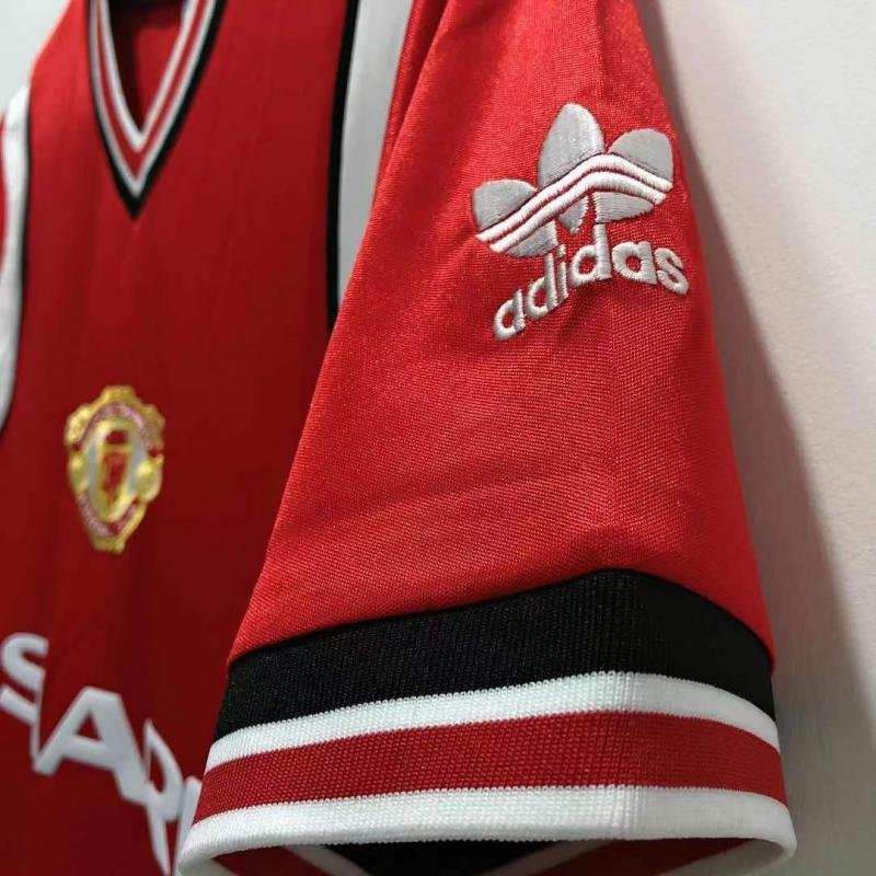 1985 Retro Manchester United Home Football Shirt 1:1
