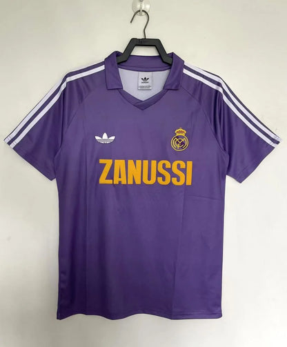1984/1985 Retro Real Madrid Away Soccer Jersey 1:1