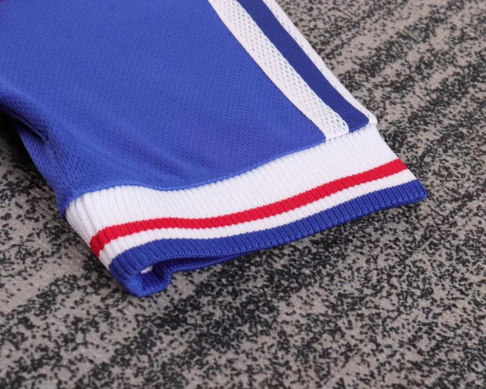 1998 Retro France Home Football Shirt 1:1 Kids Size