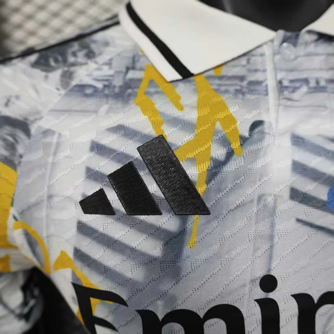 2025/2026 Player Version Real Madrid Champions League Highlights Football Jersey 1:1