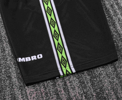 1998-1999 Retro Manchester United Third Away Football Shirt 1:1 Kids Size