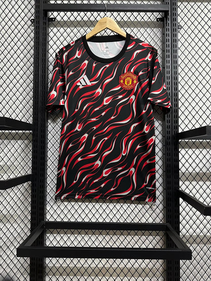 2025/2026 Manchester United Pre-match training 01 Football Jersey 1:1
