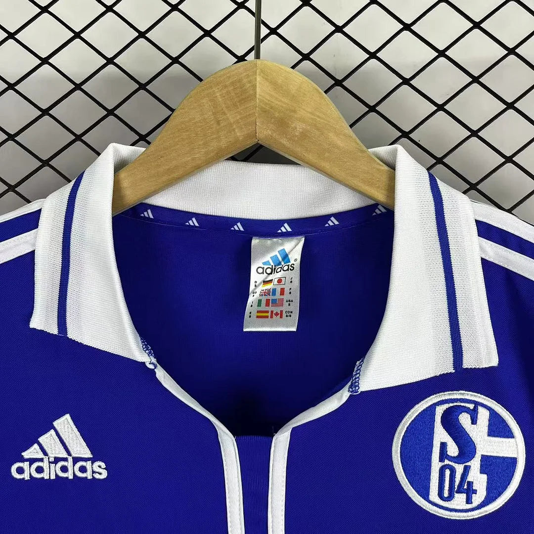 2000/2002 Retro Schalke 04 Home Football Jersey 1:1