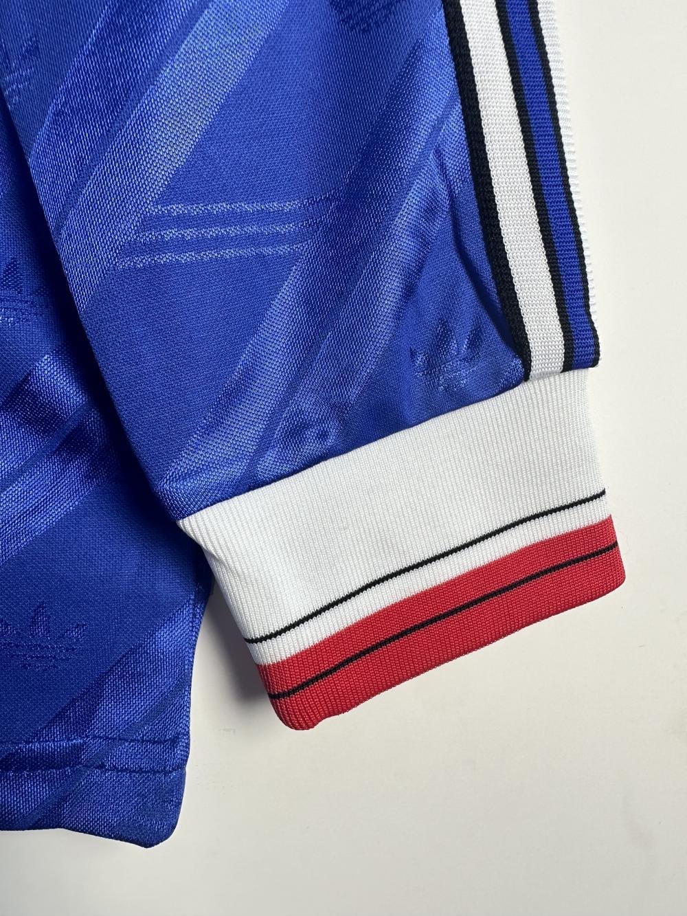 1986/1988 Retro Long Sleeve Manchester United Third Away Football Shirt 1:1