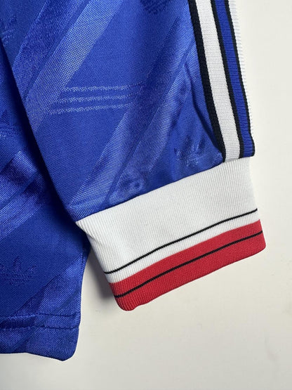 1986/1988 Retro Long Sleeve Manchester United Third Away Football Shirt 1:1