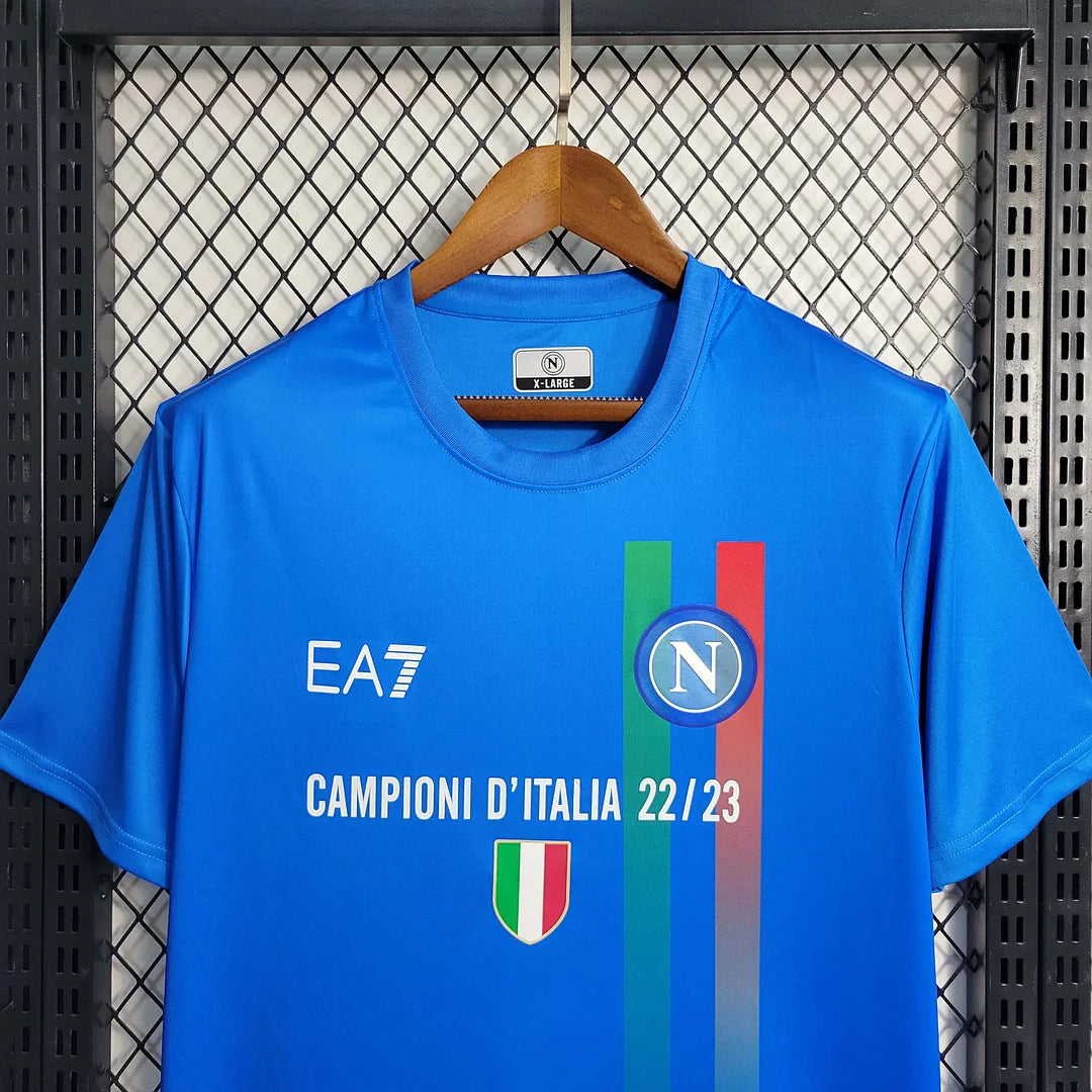 2023/2024 Napoli Soccer Commemorative Edition Blue Jersey 1:1
