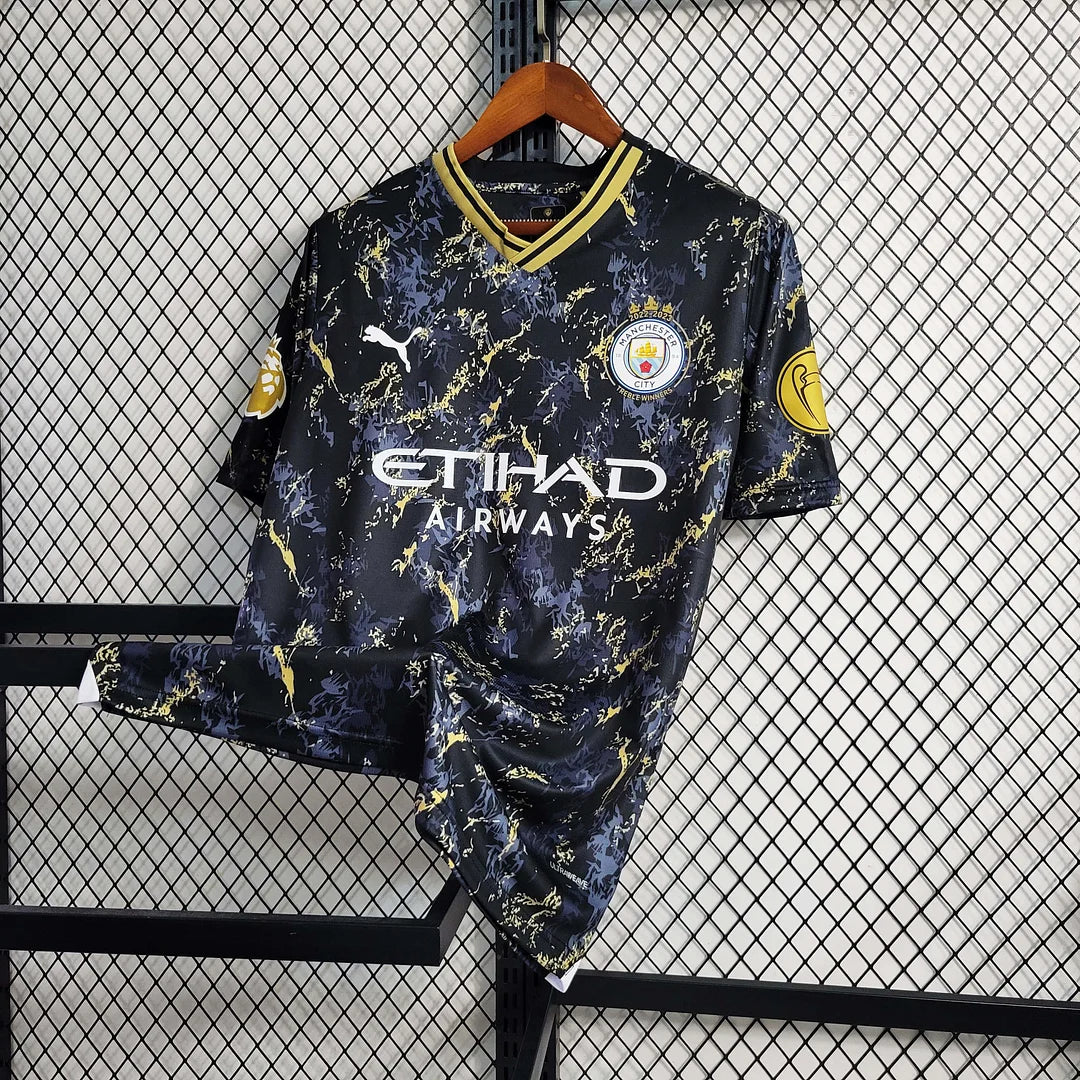 2023/2024 Manchester City Special Edition Black Football Shirt 1:1