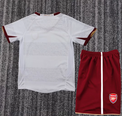 2007/2008 Retro Arsenal Away Football Shirt 1:1 Kids Size