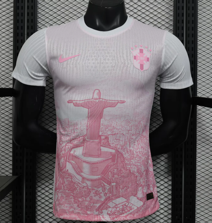 2025/2026 Player Version Brazil Jesus Special Edition 02 Football Jersey 1:1