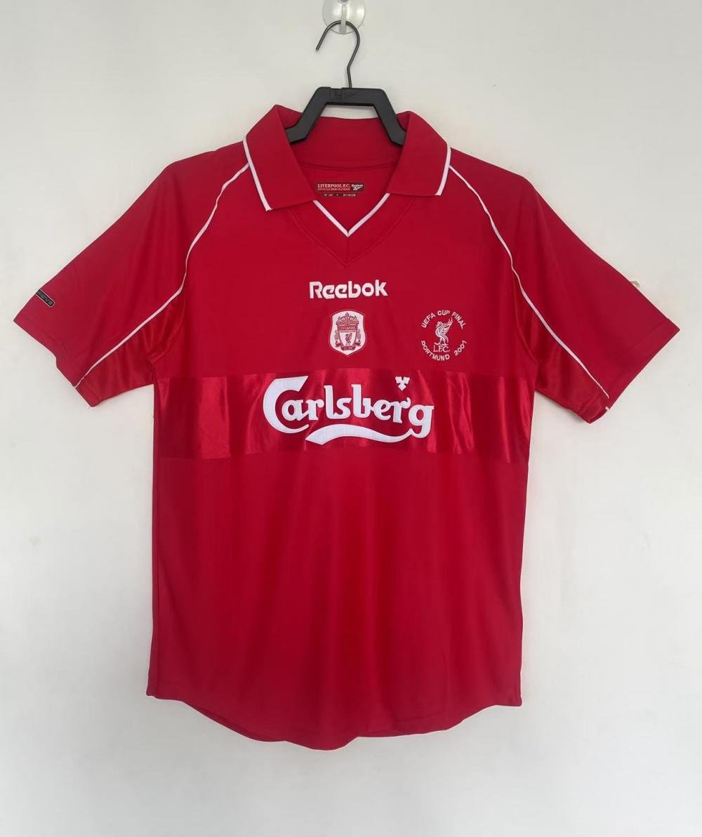 2000/2001 Retro Liverpool Home Football Jersey 1:1