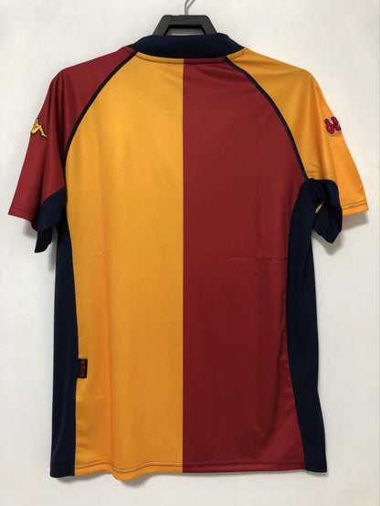 2000-2001 Retro Roma Home Soccer Jersey 1:1