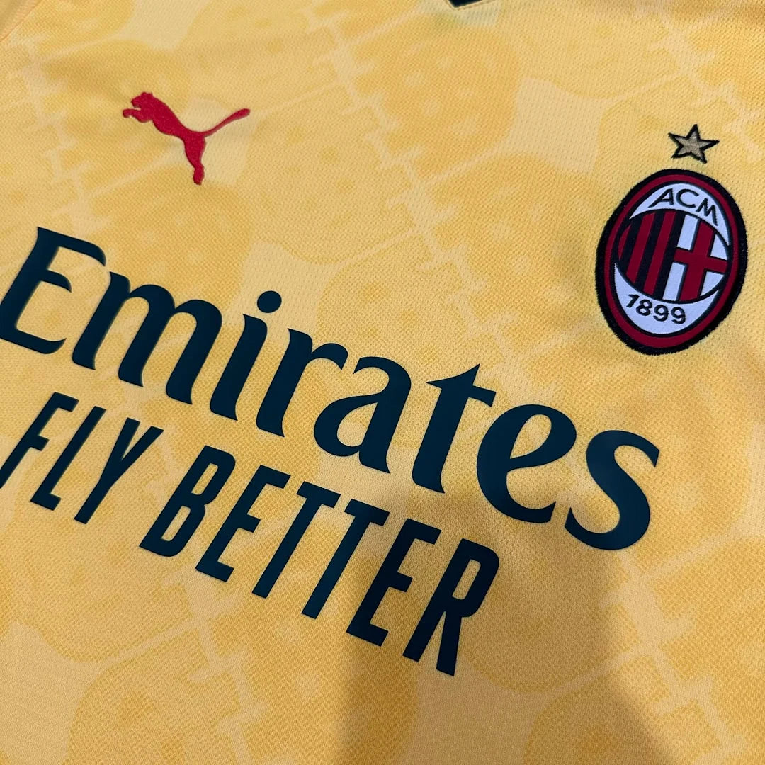 2025/2026 AC Milan Third Away Yellow Football Jersey 1:1