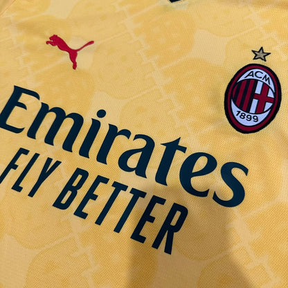 2025/2026 AC Milan Third Away Yellow Football Jersey 1:1