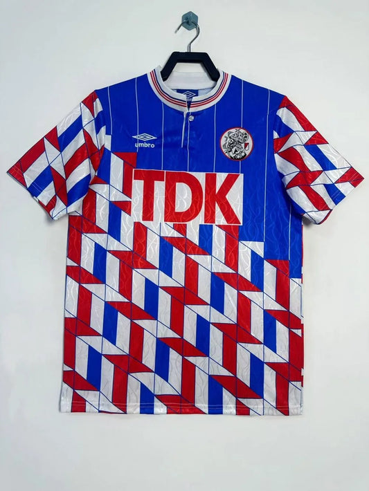 1989-1990 Retro Ajax Away Football Shirt 1:1