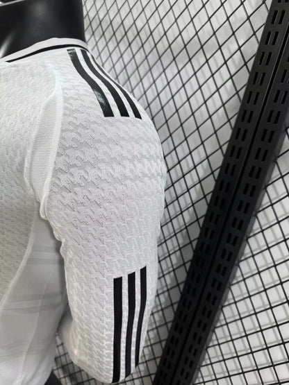 2024/2025 Player Version Real Madrid Home Long Sleeve Jersey 1:1