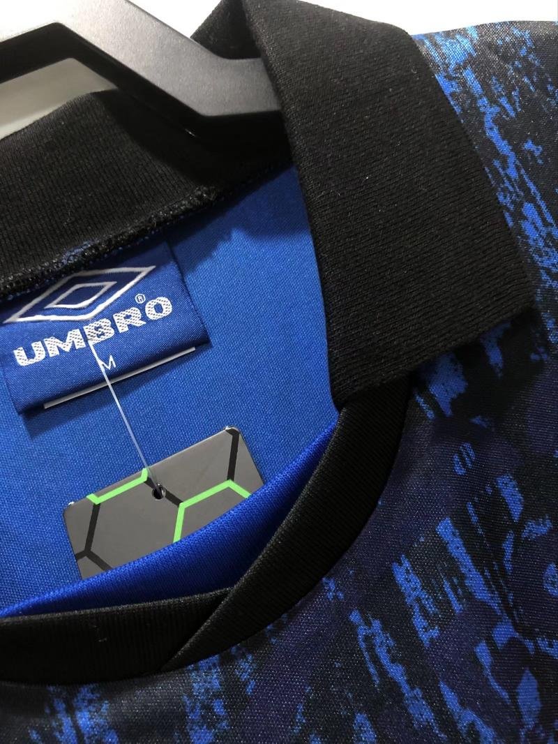 1993 Retro Manchester United blue Football Shirt 1:1