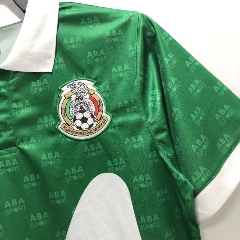 1995 Retro Mexico Home Soccer Jersey 1:1
